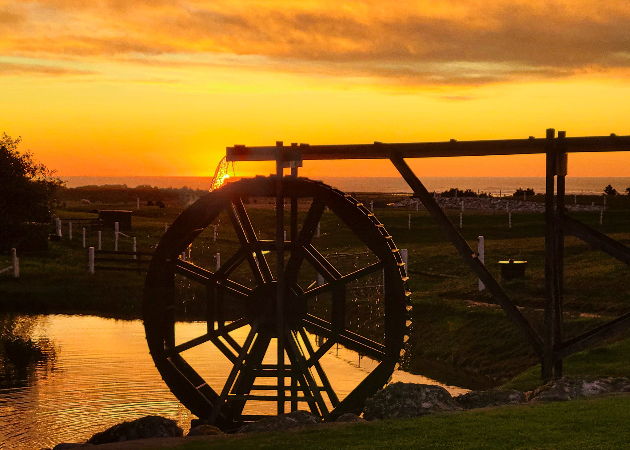 Hokitika Water Wheel
