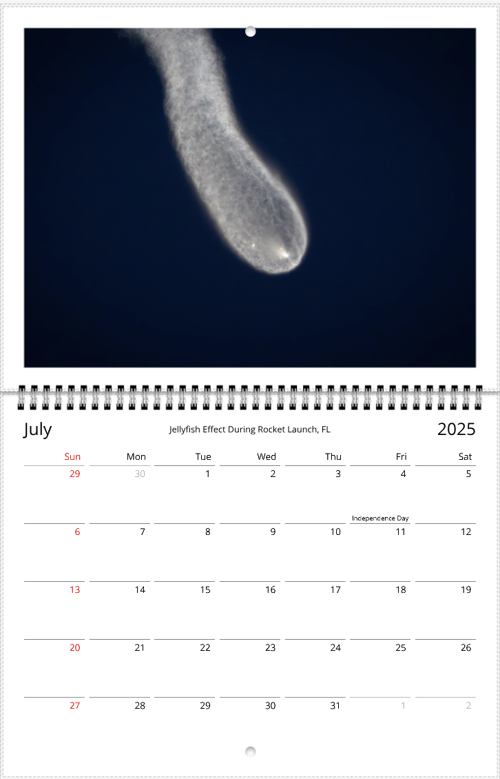 2025 An Aussie Perspective Serenity Wall Calendar USA + Canada