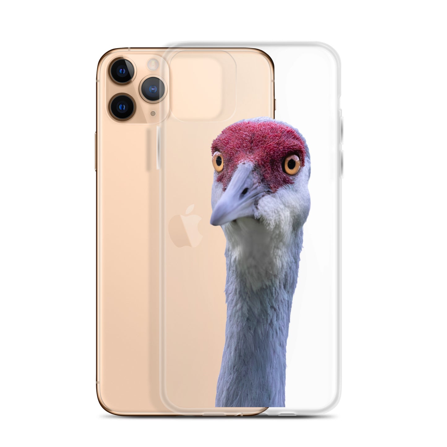 Sandhill Crane on Clear Case for iPhone®