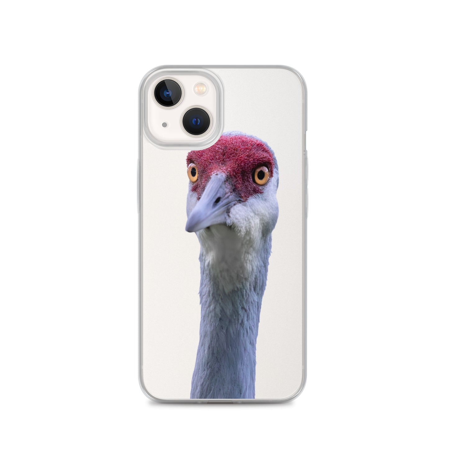 Sandhill Crane on Clear Case for iPhone®