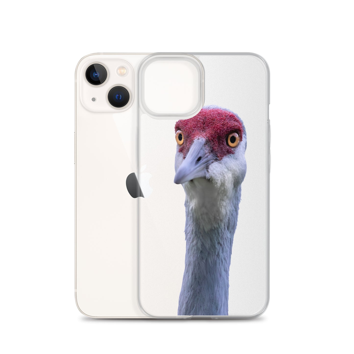 Sandhill Crane on Clear Case for iPhone®