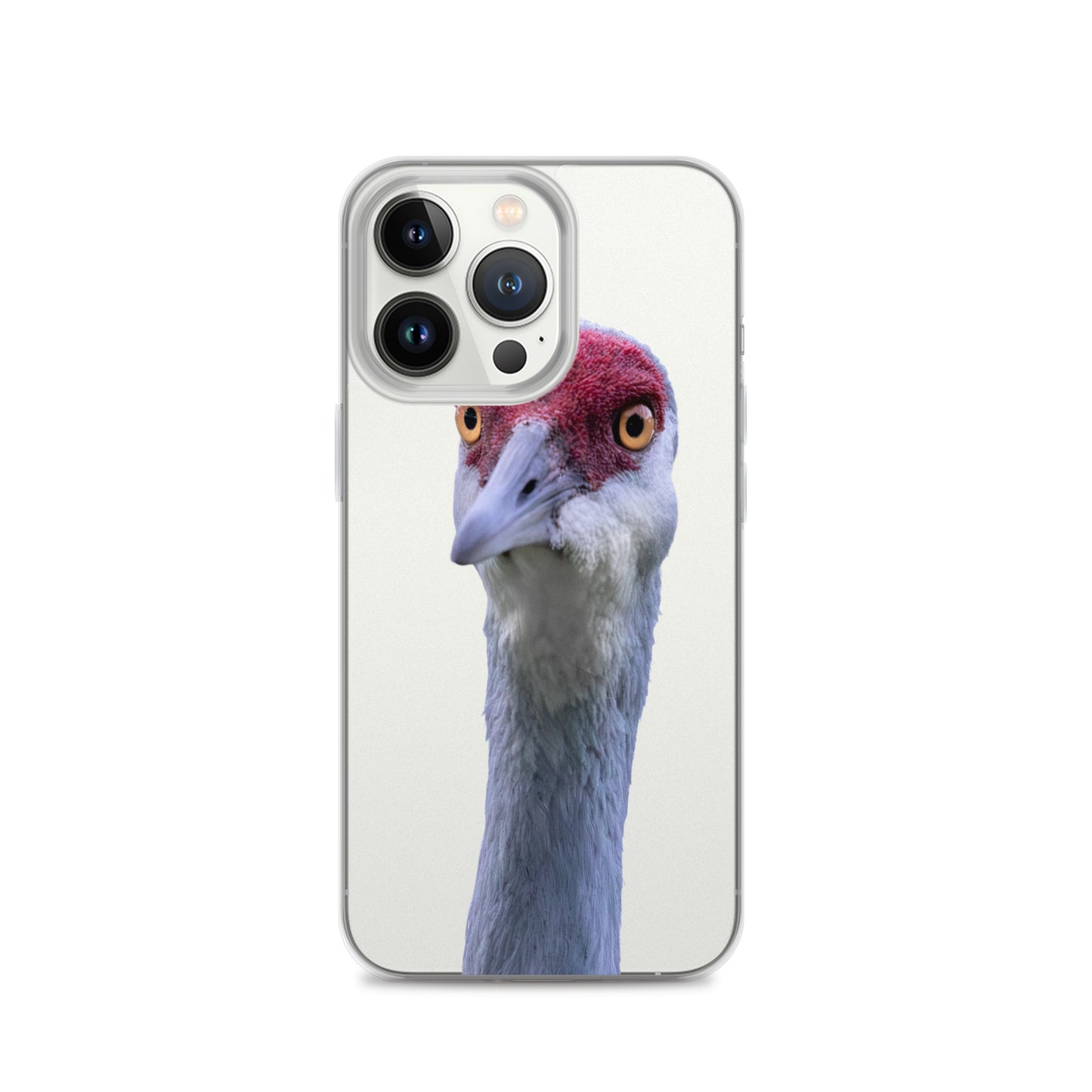 Sandhill Crane on Clear Case for iPhone®
