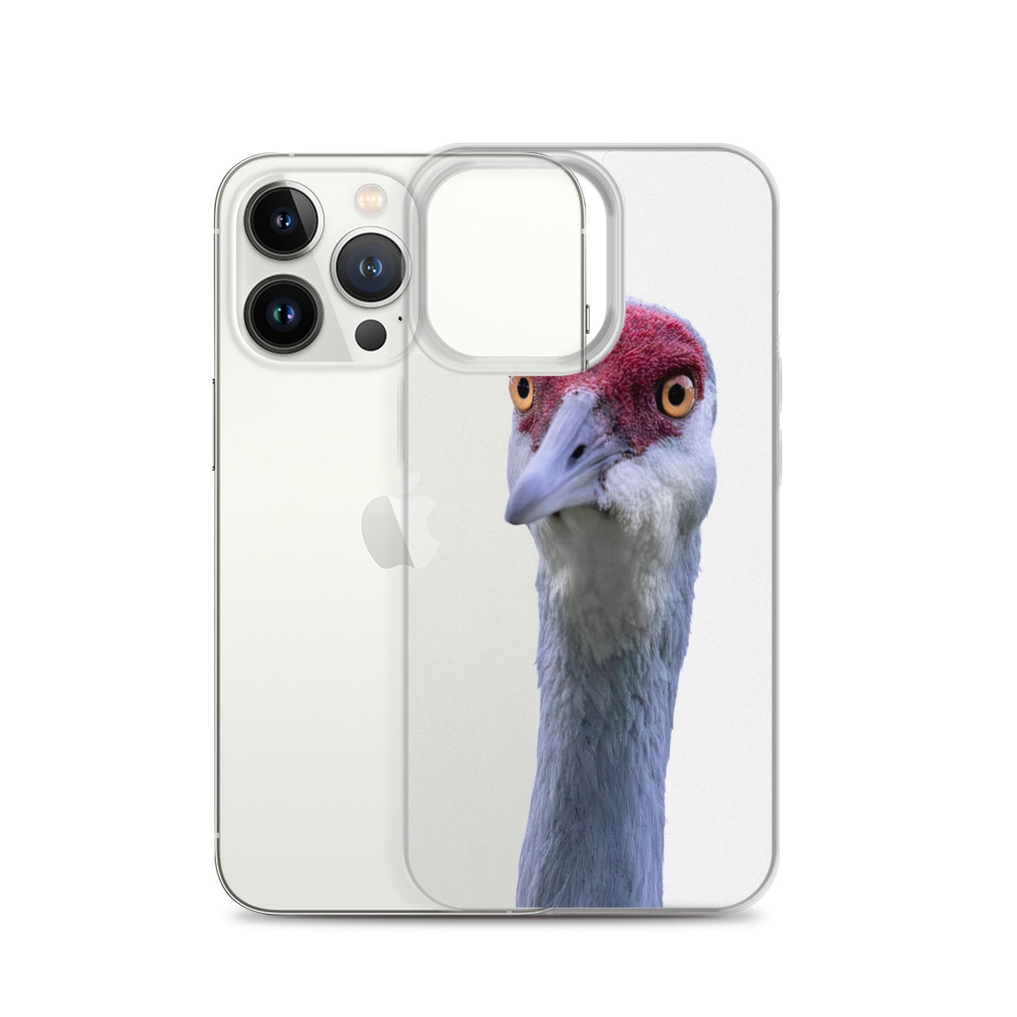 Sandhill Crane on Clear Case for iPhone®