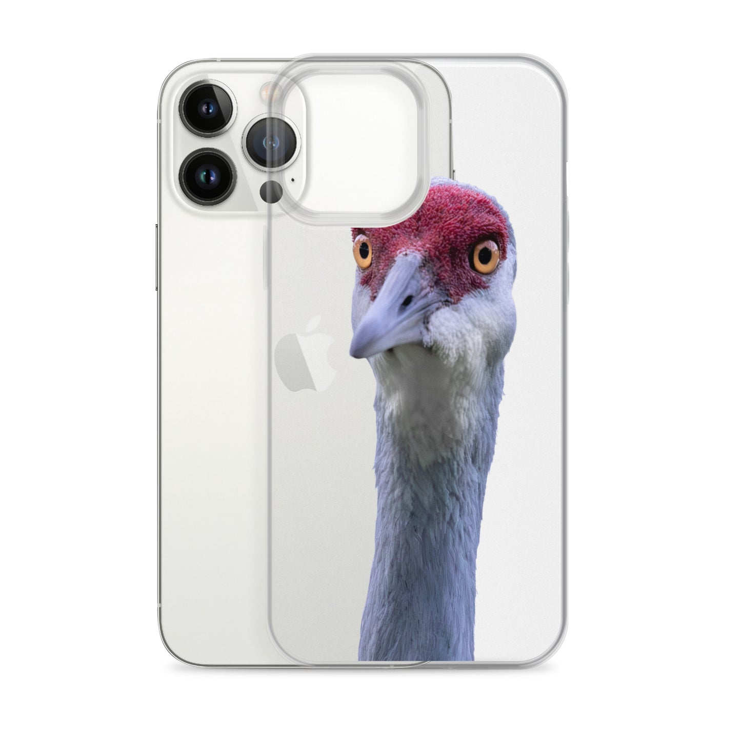Sandhill Crane on Clear Case for iPhone®