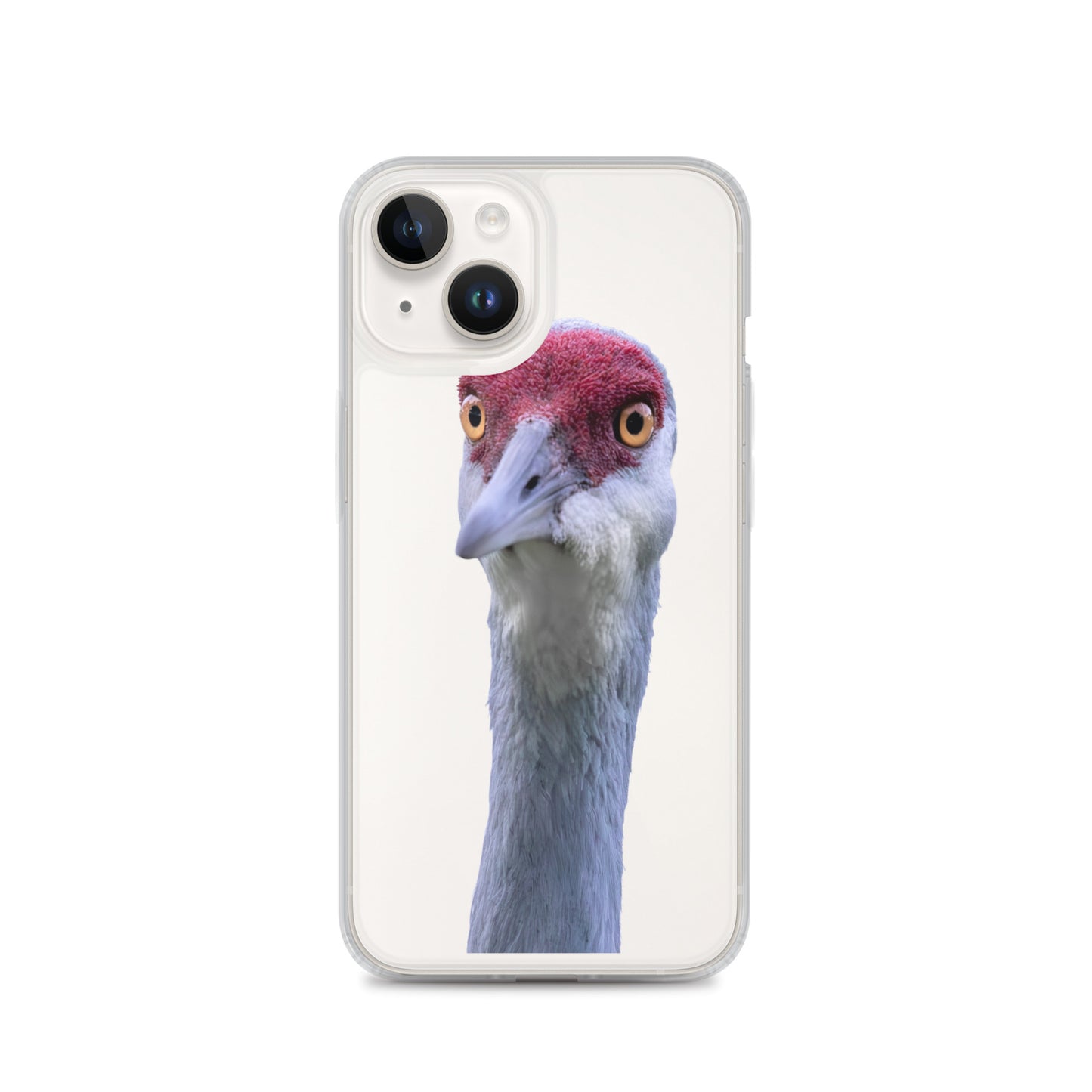 Sandhill Crane on Clear Case for iPhone®