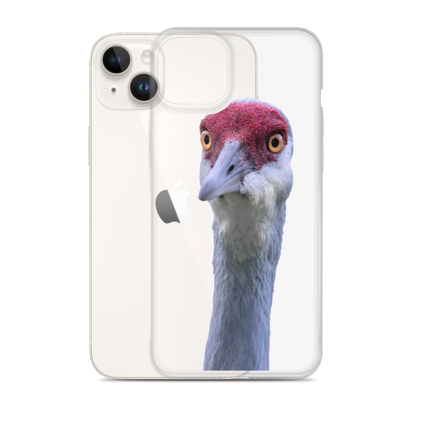 Sandhill Crane on Clear Case for iPhone®