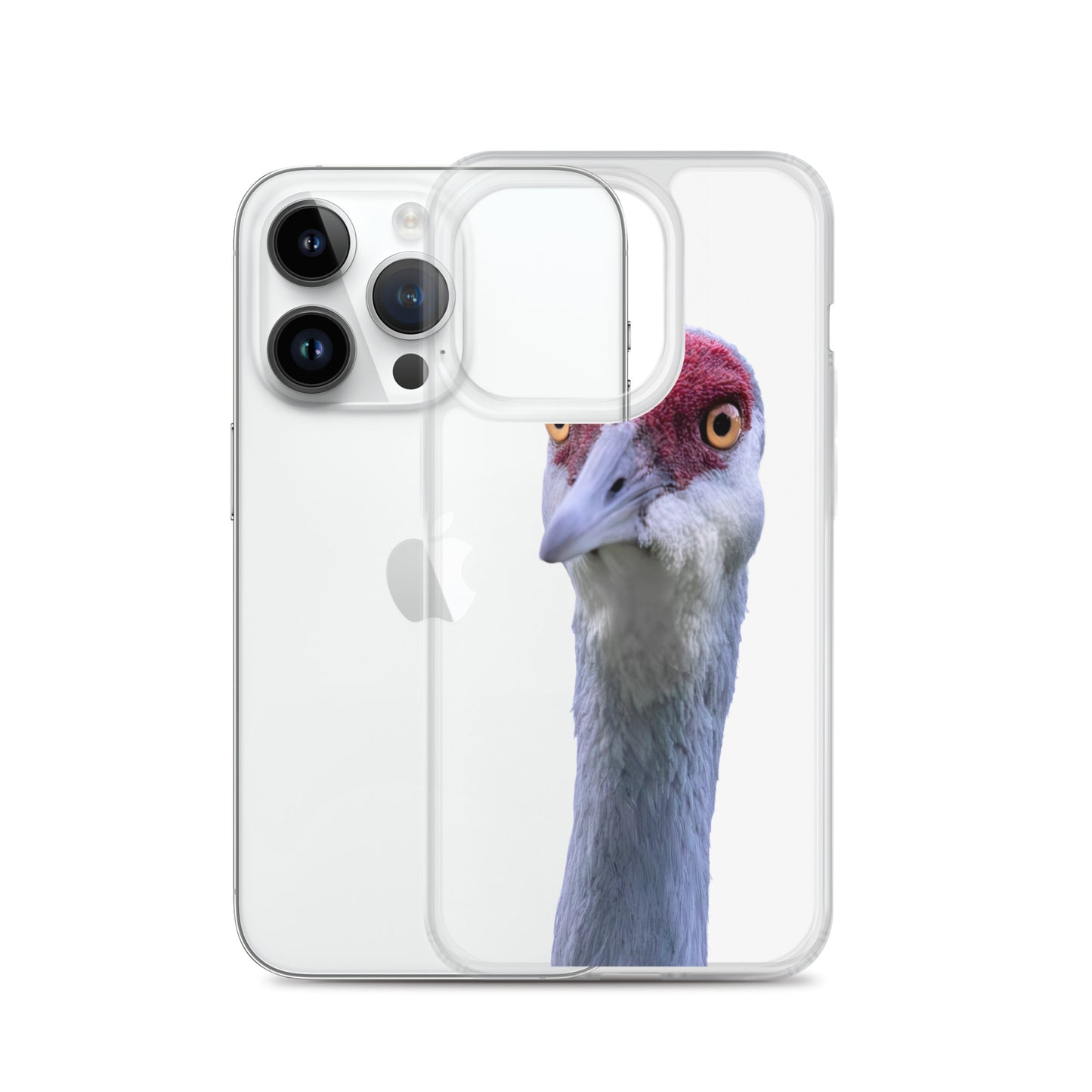 Sandhill Crane on Clear Case for iPhone®