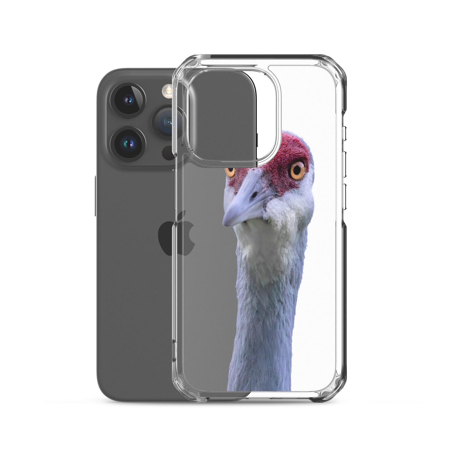 Sandhill Crane on Clear Case for iPhone®