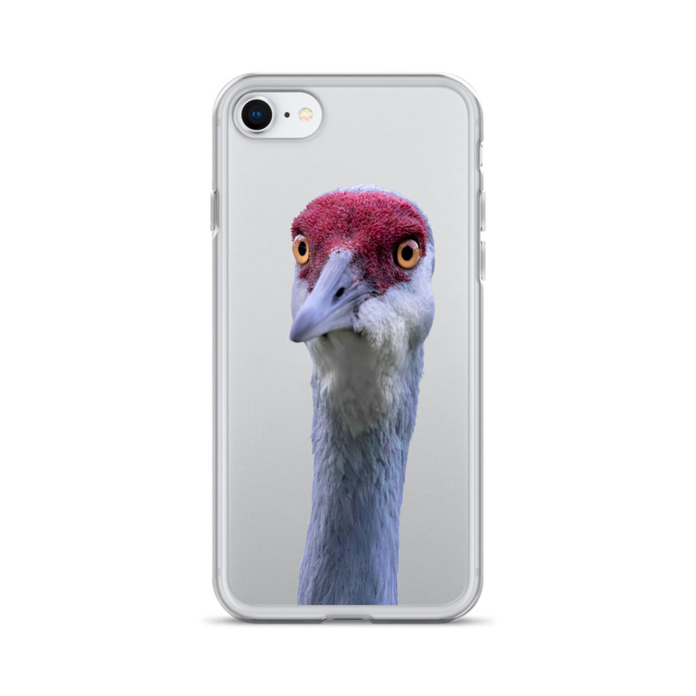 Sandhill Crane on Clear Case for iPhone®