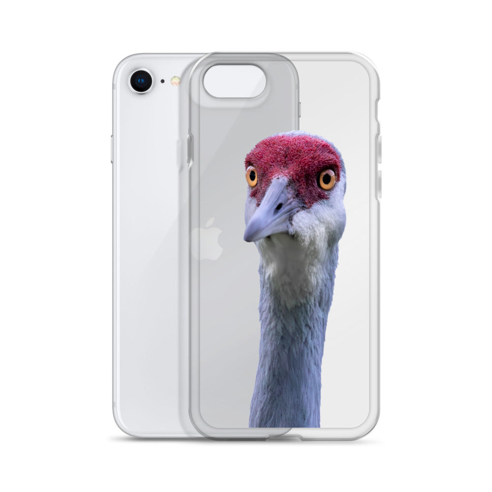 Sandhill Crane on Clear Case for iPhone®