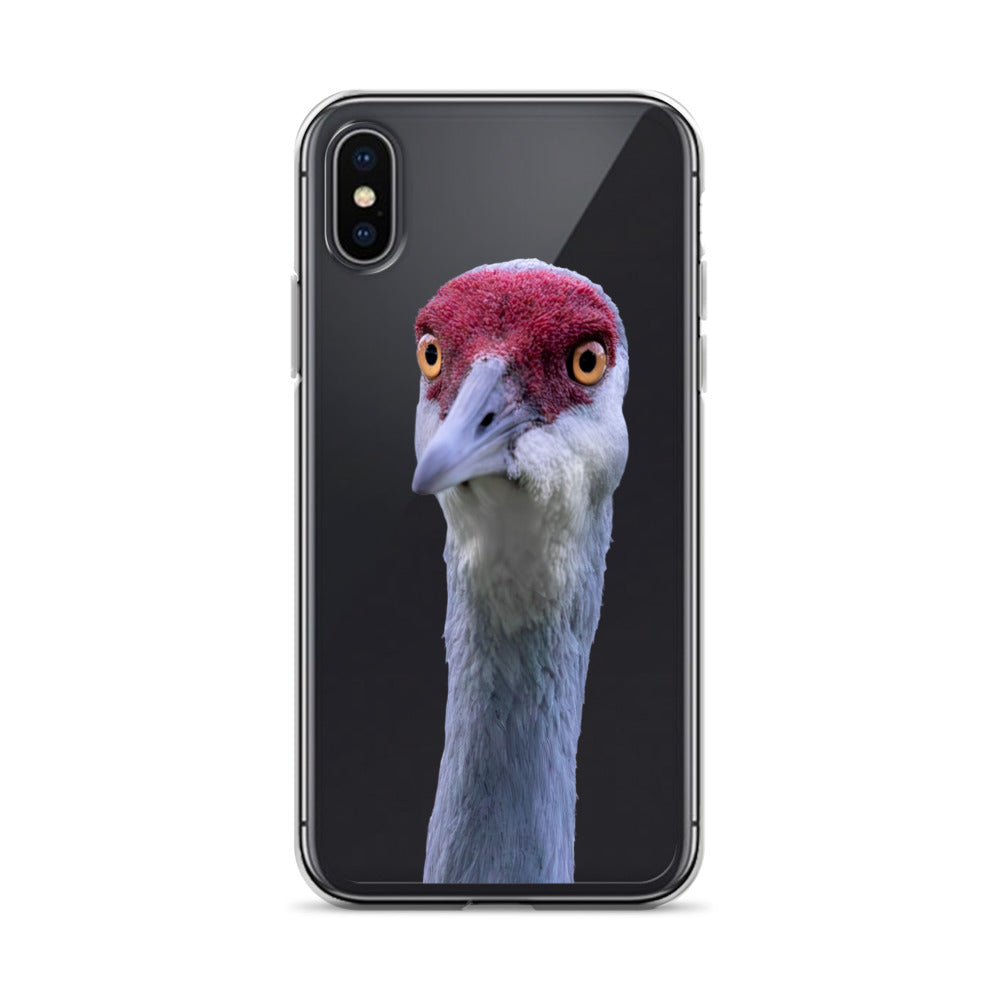 Sandhill Crane on Clear Case for iPhone®
