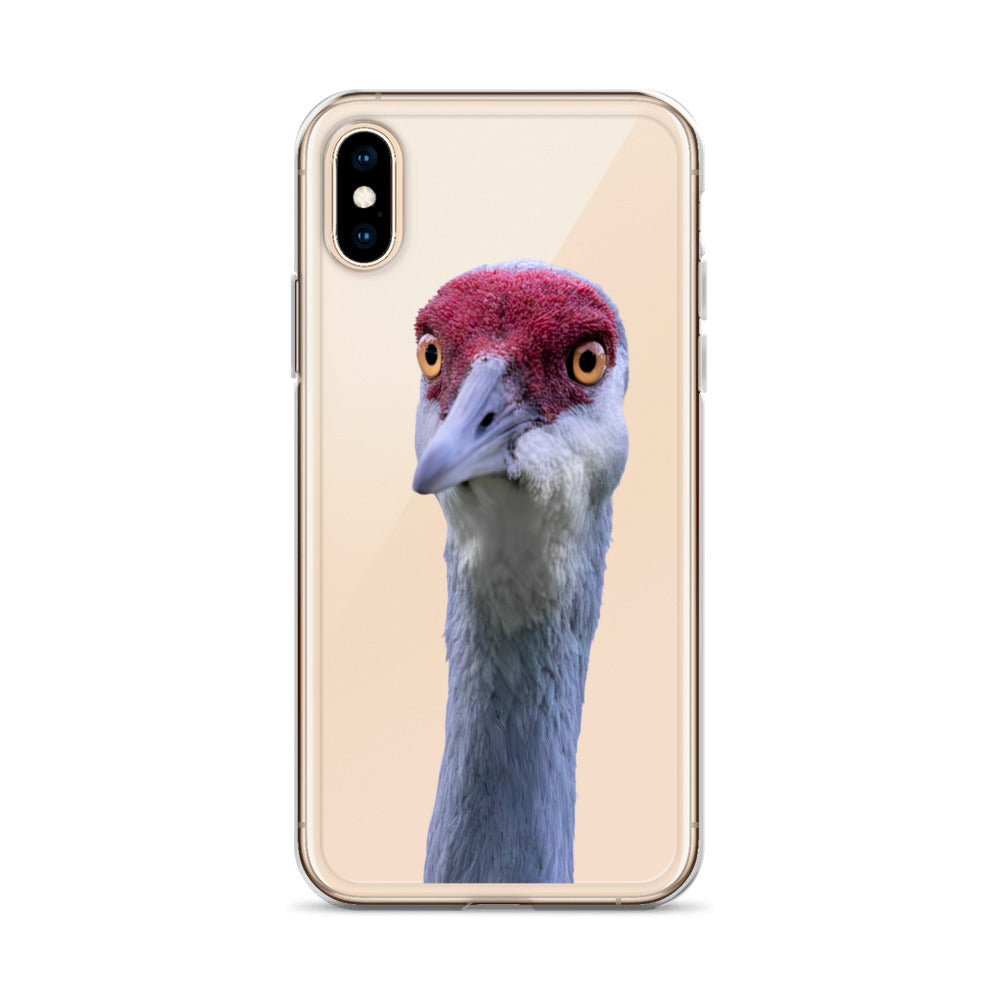 Sandhill Crane on Clear Case for iPhone®