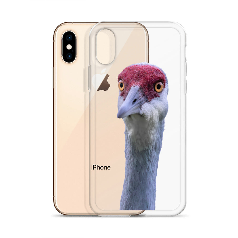 Sandhill Crane on Clear Case for iPhone®
