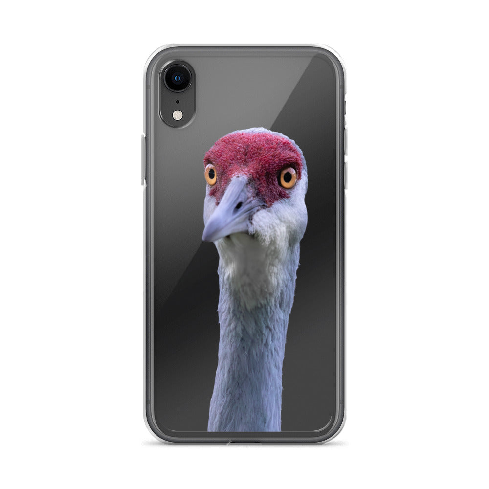 Sandhill Crane on Clear Case for iPhone®