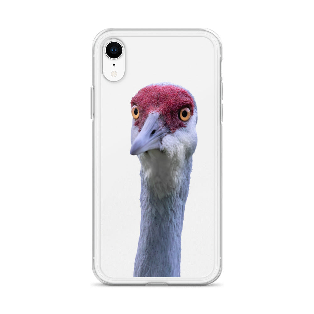 Sandhill Crane on Clear Case for iPhone®