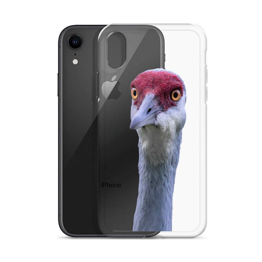 Sandhill Crane on Clear Case for iPhone®