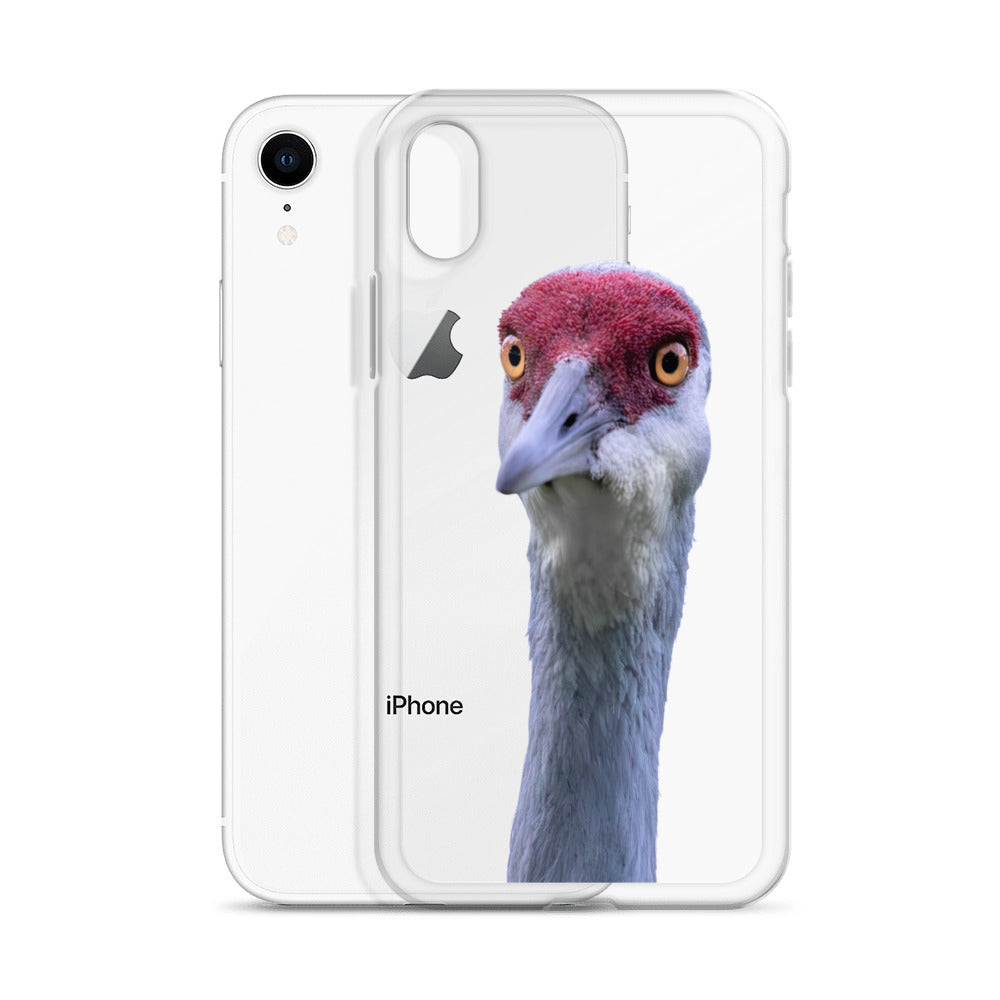 Sandhill Crane on Clear Case for iPhone®
